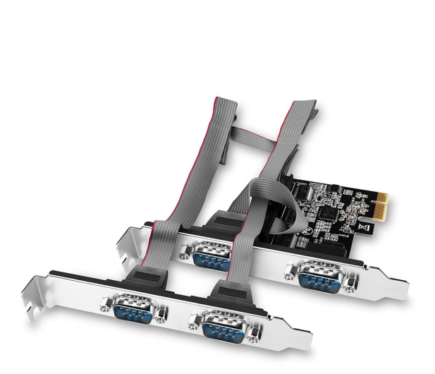 Axagon Kontroler PCIe 4x port szeregowy RS232 250 kbps - 1212032 - zdjęcie 2